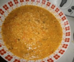 Crema di miglio con verdure
