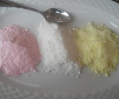 Mix di Zuccheri a Velo aromatizzati e Colorati 