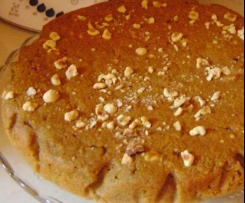 TORTA DI SEGALE CON MELE E NOCCIOLE