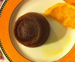 TORTINO DI CIOCCOLATO ALL'ARANCIA