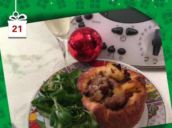 Pingiadeddas de pezza ( pentoline di carne) - Natale