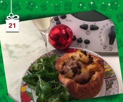 Pingiadeddas de pezza ( pentoline di carne) - Natale