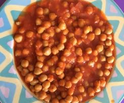 Ceci in umido allo zenzero