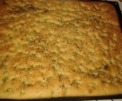 Focaccia al rosmarino