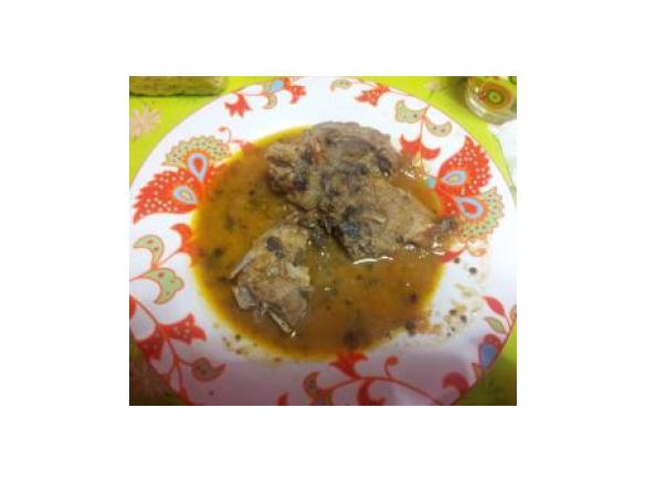 Agnello in umido alle olive taggiasche