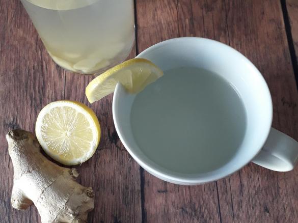 Tisana allo zenzero e limone