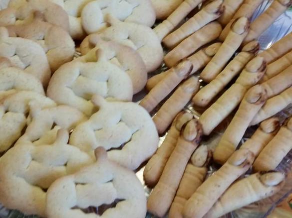 Biscotti (dita) di Halloween 