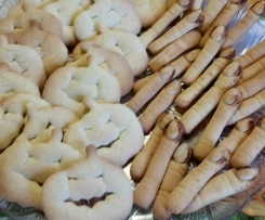 Biscotti (dita) di Halloween 