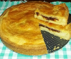 TORTA PASTICCIOTTO CREMA E NUTELLA