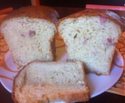 Cake fave, pancetta e pecorino (con lievito madre) dedicata a wlapappa