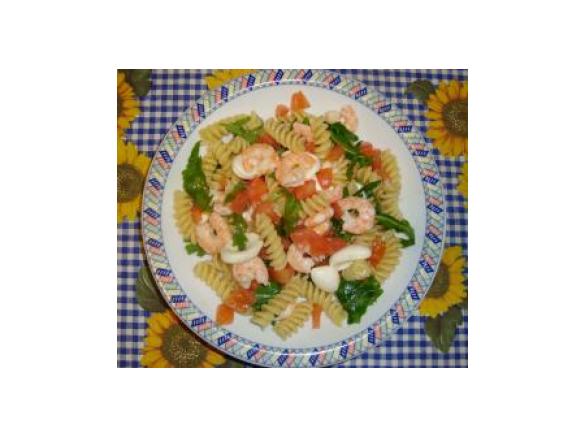 pasta fredda ai gamberetti