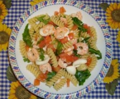 pasta fredda ai gamberetti