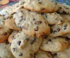 Biscotti morbidi alla banana e noci