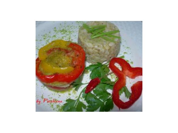 Rose di Madrid con timballo di riso agli aromi - Team GIAI VIA - Divisione SABAUDIA