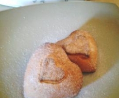 Cuore di frolla ripieno
