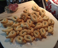 Taralli friabili patate e rosmarino con esubero pasta madre e non...