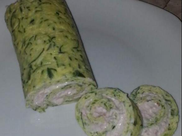 rotolo di frittata estivo