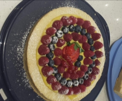 CROSTATA ALLA FRUTTA CON CREMA PASTICCERA