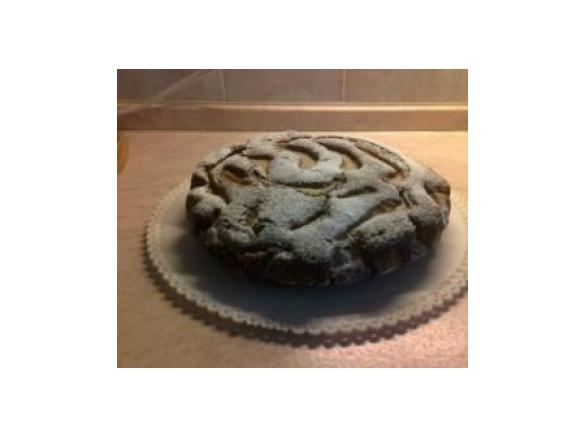 torta soffice alle mele con farina di castagne