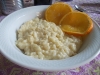 Risotto porro, mascarpone e arance