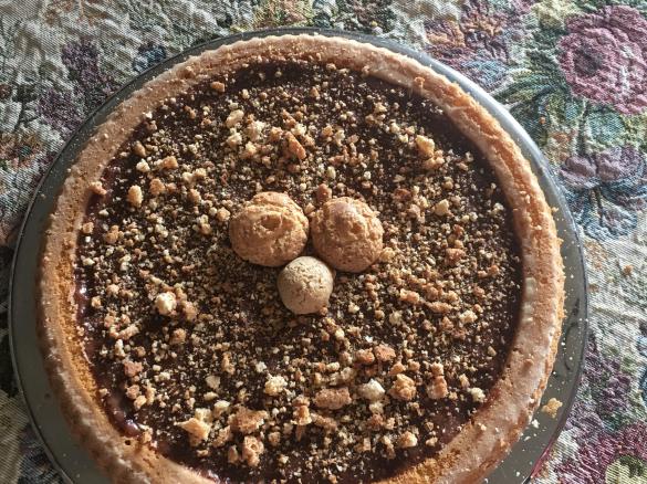 Crostata morbida pesche e amaretto