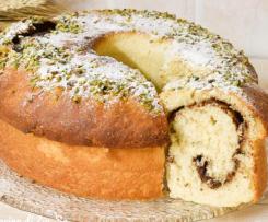 Ciambella di panbrioche farcita