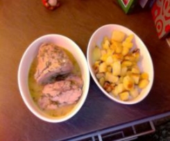 Arrosto di vitello con patate