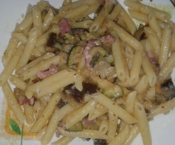 Mezzepenne rigate con verdure saltate