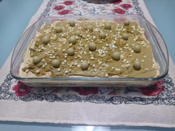 TIRAMISÙ AL PISTACCHIO CON RICOTTA E BAILEYS