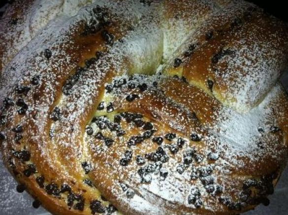 Torta angelica di panbrioche