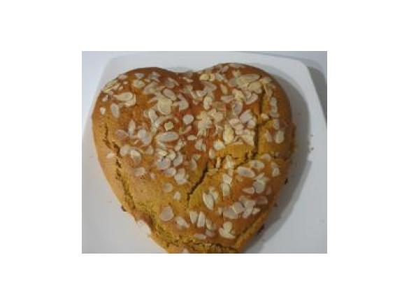 Torta grano saraceno e frutti di bosco