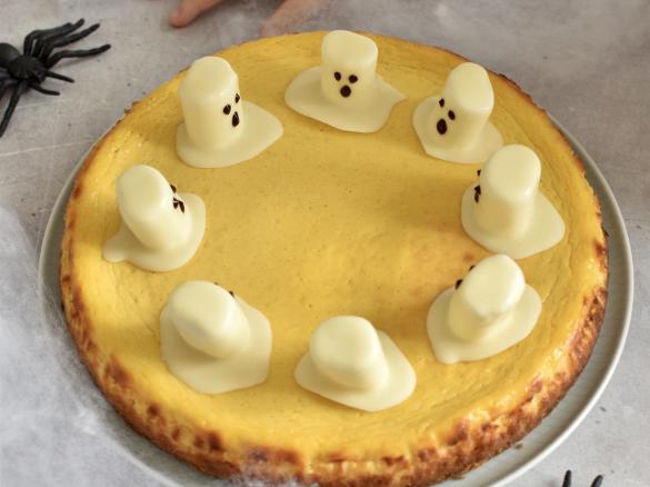 Cheesecake alla zucca “Staffetta Halloween”