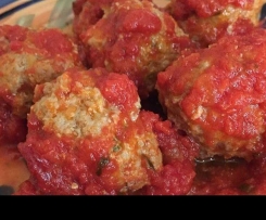 Polpettine al vapore al sugo:)