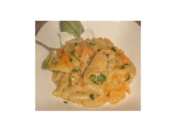 cavatelli fatti in casa zucca e funghi porcini