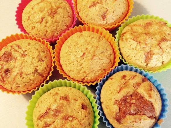 Muffin integrali con semi di Chia e miele (light)