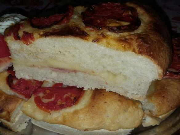 FOCACCIA DI PATATE FARCITA