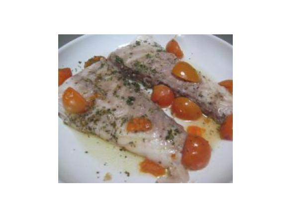 Pesce persico a vapore
