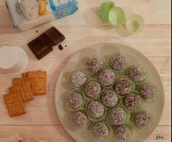 Tartufini al cioccolato e cocco facilissimi
