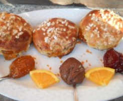 Panini dolci all'arancia 