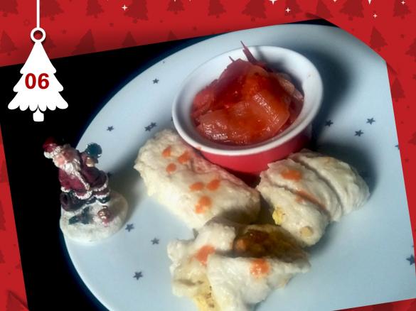 Valigini di tacchino con friggione - Natale