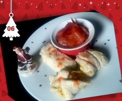 Valigini di tacchino con friggione - Natale