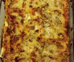 Variante di LASAGNE SPEK E RADICCHIO e NOCI