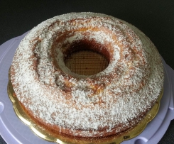 Ciambella all'arancia e latte di riso (per intolleranti)