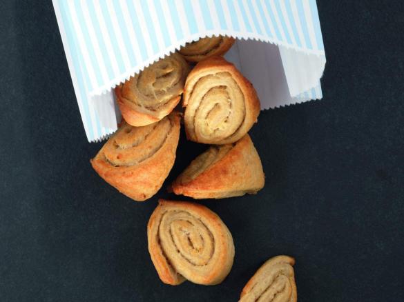 triangolini gustosi all'aglio