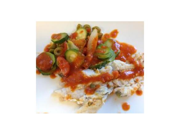 Nasello alla siciliana