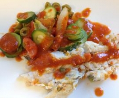 Nasello alla siciliana