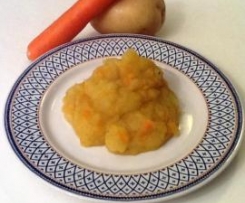 Purea di patate e carote light