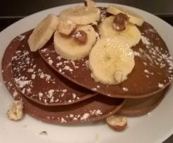 PANCAKE BANANA E CIOCCOLATO (CONTEST CIOCCOLATO A COLAZIONE)