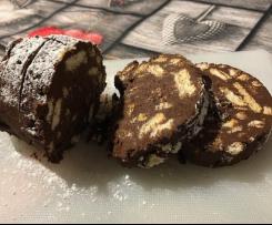 Il Salame di cioccolato dello chef