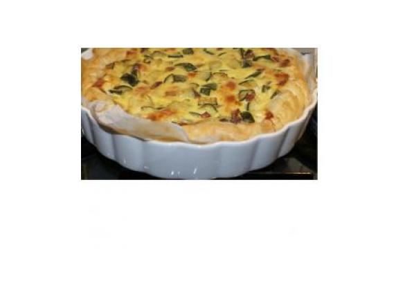 Quiche zucchine e formaggio